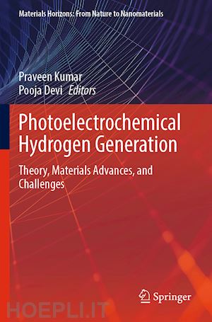 kumar praveen (curatore); devi pooja (curatore) - photoelectrochemical hydrogen generation