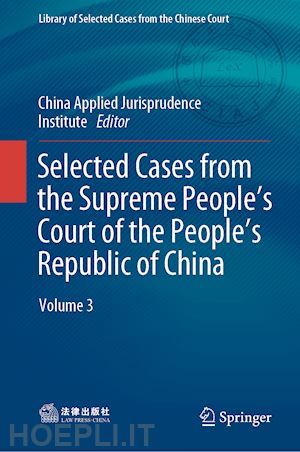  - selected cases from the supreme people’s court of the people’s republic of china