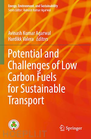 agarwal avinash kumar (curatore); valera hardikk (curatore) - potential and challenges of low carbon fuels for sustainable transport