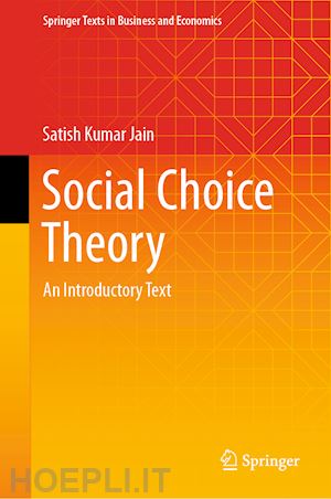 jain satish kumar - social choice theory