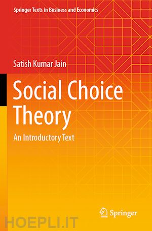 jain satish kumar - social choice theory