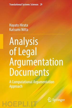 hirata hayato; nitta katsumi - analysis of legal argumentation documents