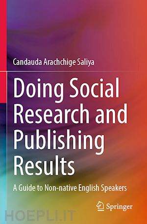 saliya candauda arachchige - doing social research and publishing results