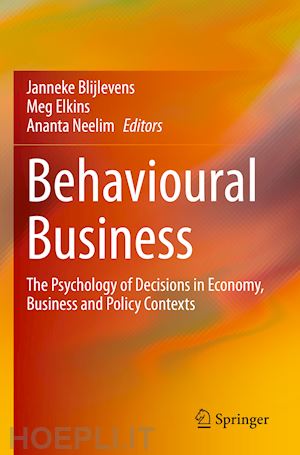 blijlevens janneke (curatore); elkins meg (curatore); neelim ananta (curatore) - behavioural business