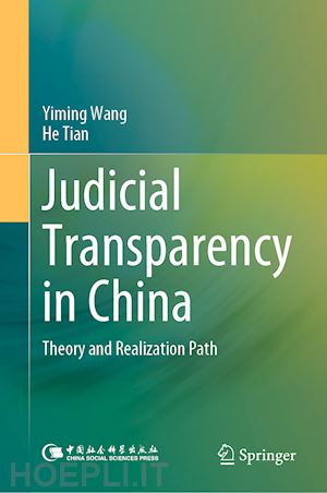 wang yiming; tian he - judicial transparency in china