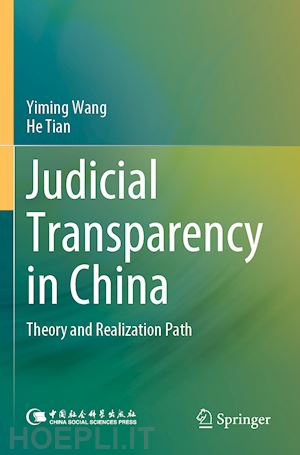 wang yiming; tian he - judicial transparency in china