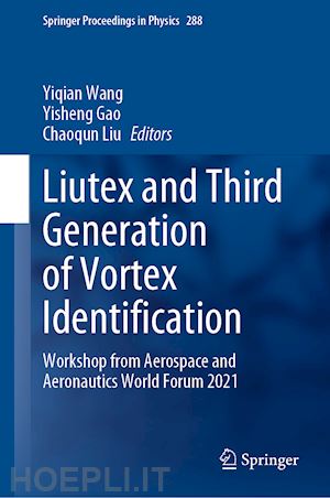 wang yiqian (curatore); gao yisheng (curatore); liu chaoqun (curatore) - liutex and third generation of vortex identification