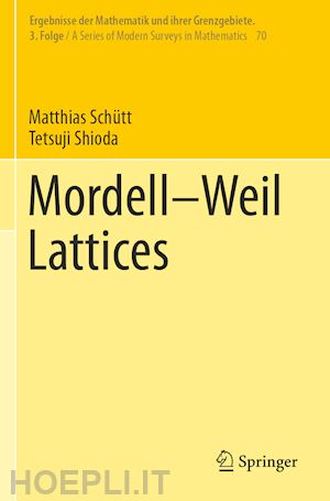 schütt matthias; shioda tetsuji - mordell–weil lattices