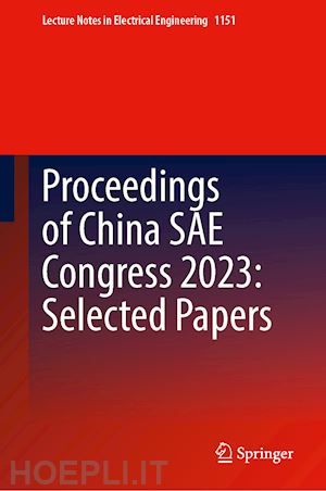  - proceedings of china sae congress 2023: selected papers