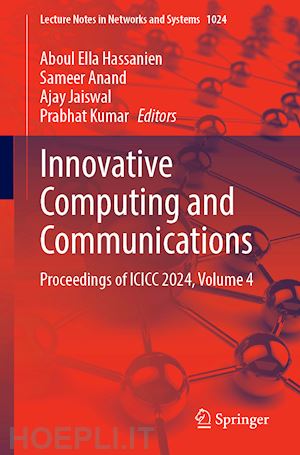 hassanien aboul ella (curatore); anand sameer (curatore); jaiswal ajay (curatore); kumar prabhat (curatore) - innovative computing and communications