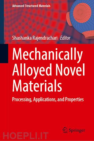 rajendrachari shashanka (curatore) - mechanically alloyed novel materials