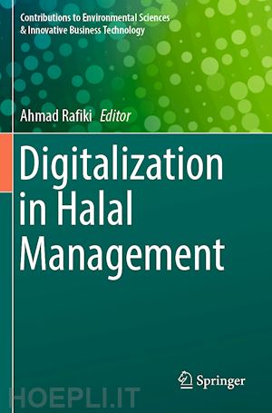 rafiki ahmad (curatore) - digitalization in halal management