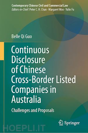 guo belle qi - continuous disclosure of chinese cross-border listed companies in australia
