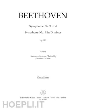 beethoven ludwig van - symphony no. 9 in d minor op. 125 - contrabbasso