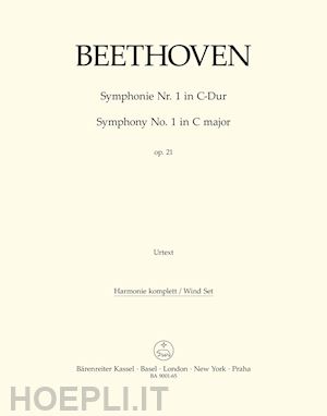 beethoven ludwig van - symphony no. 1 in c major op. 21 - wind set