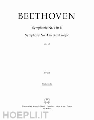 beethoven ludwig van - symphony no. 4 in b-flat major op. 60 - violoncello