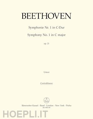 beethoven ludwig van - symphony no. 1 in c major op. 21 - contrabbasso