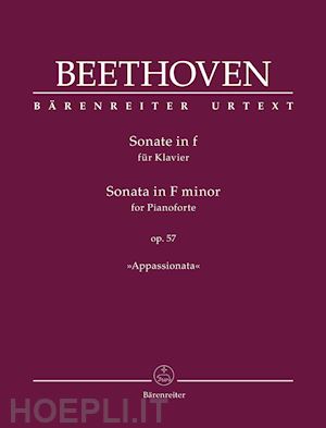 beethoven ludwig van - sonata in f minor for pianoforte op. 57 appassionata