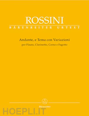 rossini giochino - andante and theme and variatios