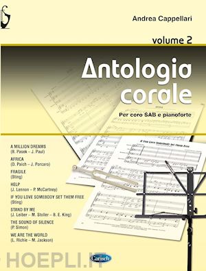 cappellari andrea - antologia corale. spartito. vol. 2