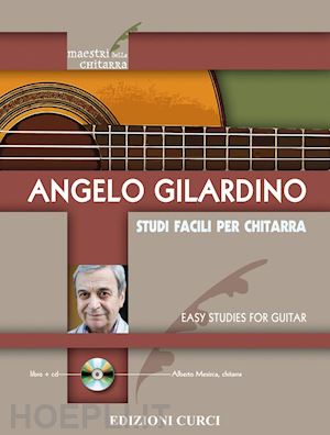 gilardino angelo - studi facili per chitarra. spartito