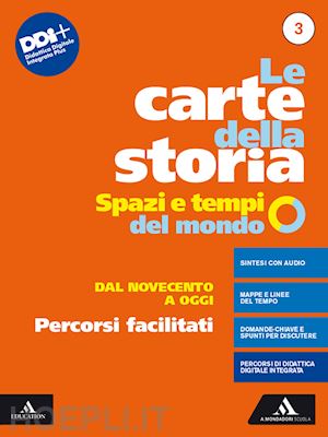 caracciolo lucio; roccucci adriano - carte della storia. spazi e tempi del mondo. percorsi facilitati. per i licei e