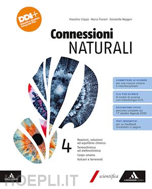 crippa massimo; fiorani marco; nepgen donatella - connessioni naturali. per le scuole superiori. con e-book. con espansione online