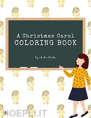 sheba blake - a christmas carol coloring book for kids ages 3+ (printable version)
