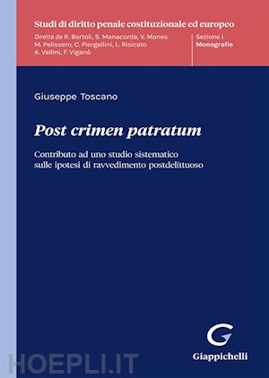 toscano giuseppe - post crimen patratum