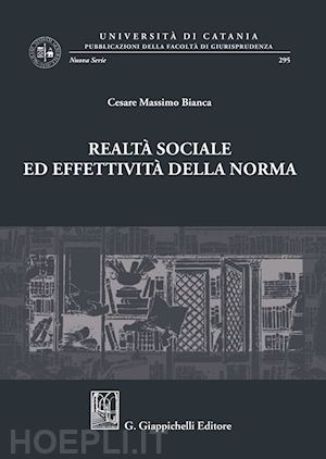 bianca cesare massimo - realta' sociale ed effettivita' della norma