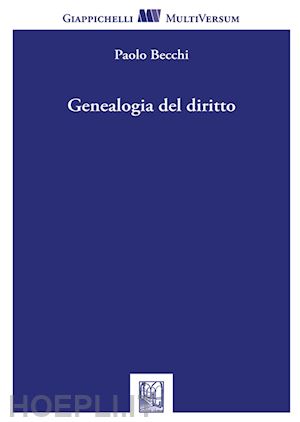 becchi paolo - genealogia del diritto