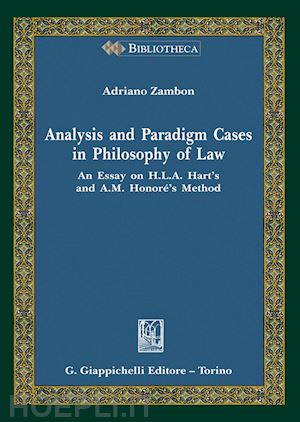 zambon adriano - analysis and paradigm cases in philosophy of law