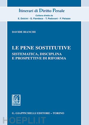 bianchi davide - le pene sostitutive