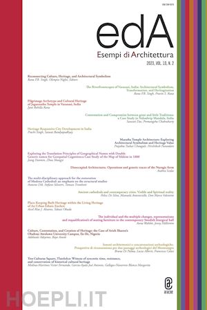 niglio o.(curatore); singh r. p. b.(curatore) - eda. esempi di architettura 2023. international journal of architecture and engineering (2023). vol. 10/2