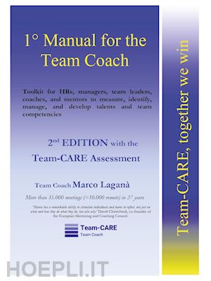 laganà marco - 1° manual for the team coach. together we win