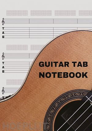 matteucci cosimo damiano - guitar tab notebook