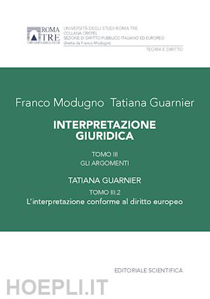 modugno franco; guarnier tatiana - interpretazione giuridica - 3/2