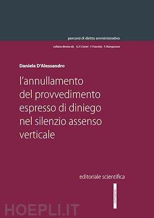 d'alessandro daniele - annullamento del provvedimento espresso di diniego nel silenzio assenso vertical