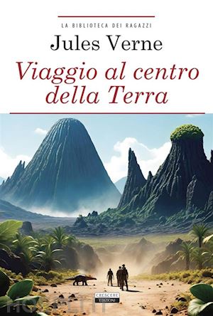 verne jules - viaggio al centro della terra. ediz. integrale. con segnalibro