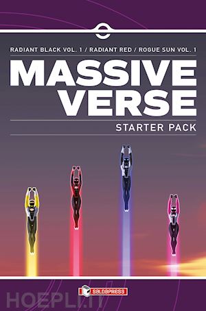 higgins kyle; chen cherish; lafuente david - massive-verse. starter pack: radiant black vol.1-radiant red-rogue sun vol.1