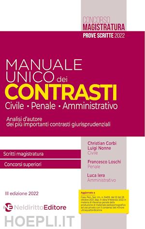 garofoli roberto - manuale unico dei contrasti: civile, penale e amministrativo