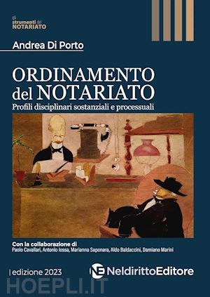 di porto andrea - ordinamento del notariato