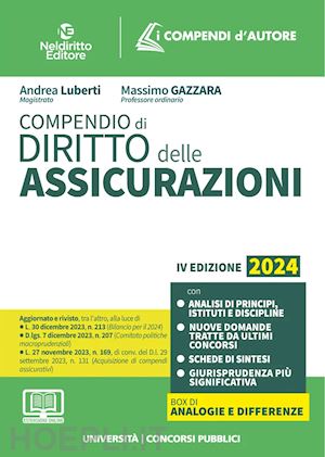 luberti andrea - compendio di diritto delle assicurazioni