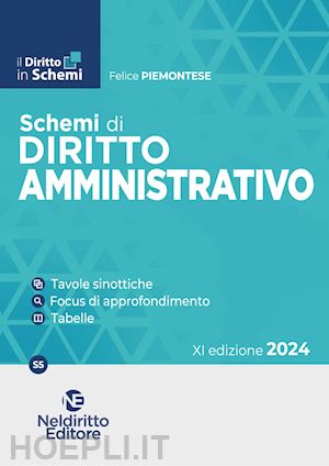 piemontese felice - schemi di diritto amministrativo