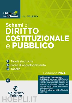 valerio vito - schemi di diritto costituzionale e pubblico