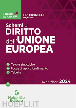 cicinelli elio - schemi di diritto dell'unione europea