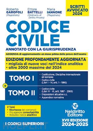 garofoli roberto; battelli ettore; iannone maria - codice civile