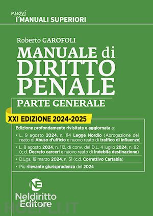 garofoli roberto - manuale di diritto penale - parte generale