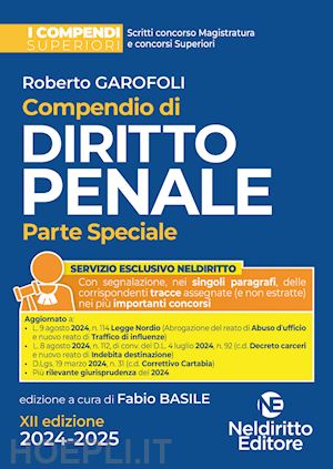 garofoli roberto - compendio di diritto penale - parte speciale