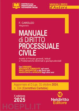 caroleo franco - manuale di diritto processuale civile